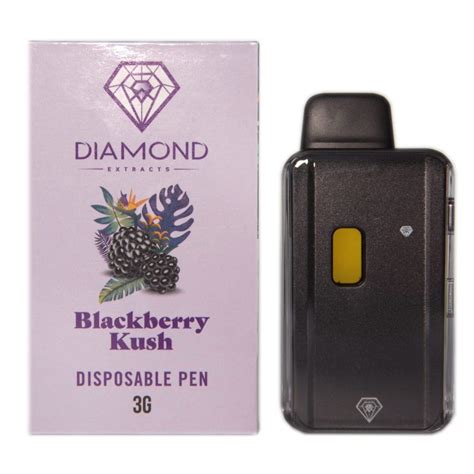 Diamond Concentrates Gram Disposable Distillate Blackberry Kush