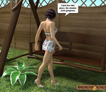 Threesome With A Sexy Milf In Backyard Muses Sex And Porn Comics