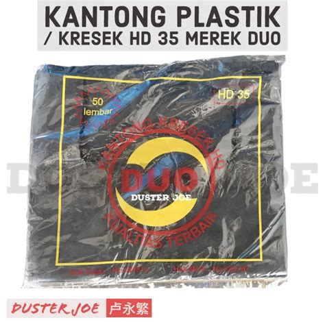 Kantong Kresek Plastik Duo Hd Hitam Lazada Indonesia