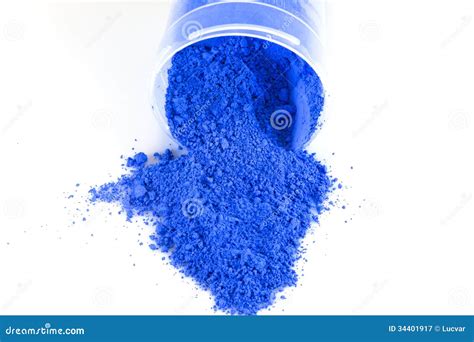 Blue Pigment Stock Image Image Of Bottle Pigments Pigment 34401917