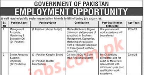 Paec Jobs For Accounts Admin Officers And Management Associates