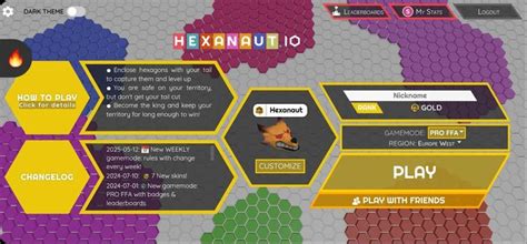 Hexanaut Io King Of Snakes