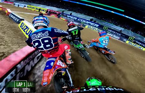 Vid O La Finale Sx De Houston Bord De La Kawasaki Dadam