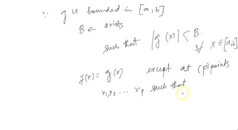 SOLVED 8 Let F A B 1 Be A Riemann Integrable Function