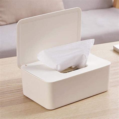 Chixiang Tissue Box Plastic Wet Wipes Dispenser Dustproof Tissue Box