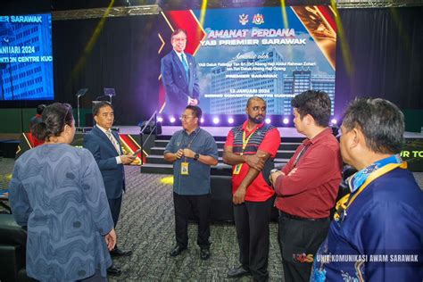 Raptai Majlis Amanat Perdana Premier Sarawak Berjalan Lancar Ukas