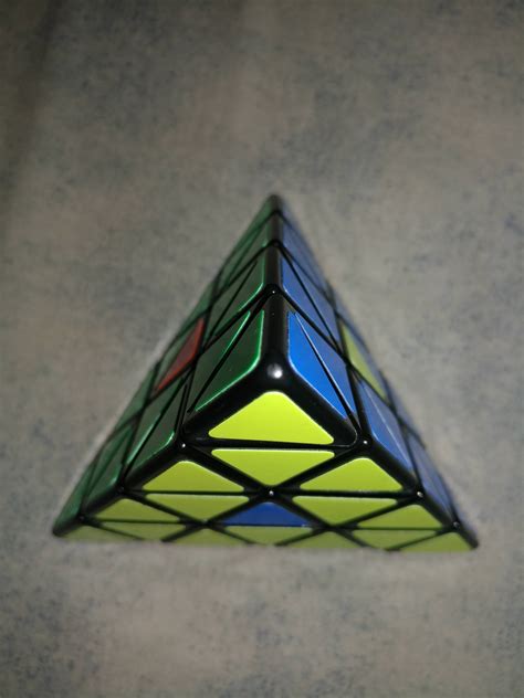 Just Got My Master Pyraminx In The Mail Almost Done With My First