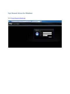 epic remote access  windows university  florida health epic