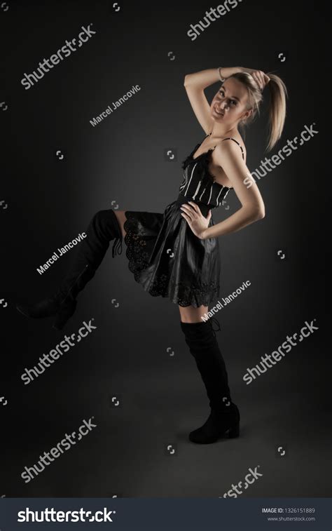 Portrait Seductive Elegant Woman Messy Blonde Stock Photo 1326151889 Shutterstock