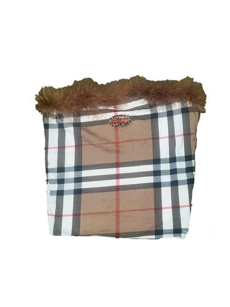 Small Omighty Burberry Core Boob Tube Omighty Depop