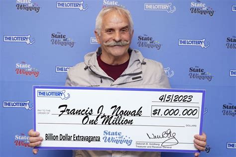 Mass State Lottery Winner Man Claims 1 Million Prize From 50