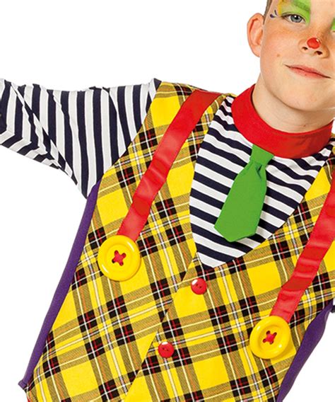 Clown Zirkus Kostüm Jungen bunt