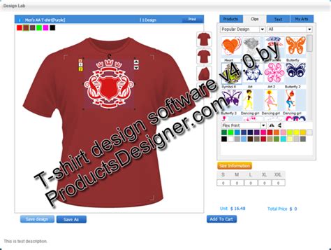 Download Flash TShirt Design Software 4.0