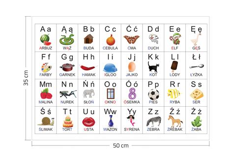 Alfabet X Cm Plansza Dydaktyczna Du A Allegro Pl