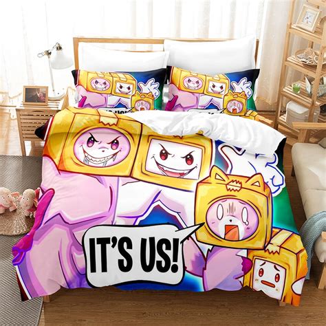 Lankybox Foxy Boxy It's Us Bedding Sets - LankyBox Merch