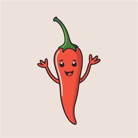 Red Hot Chilli Pepper Clip Art Illustration Vector Design 41926134 Vector Art At Vecteezy