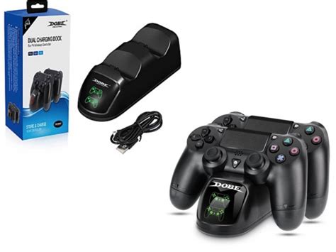 Зарядное устройство док-станция DOBE для DualShock 4 / PS4 / PS4 Slim ...