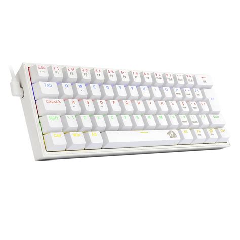 Teclado Mecânico Gamer Redragon Fizz, RAINBOW, Switch Brown, ABNT2 ...