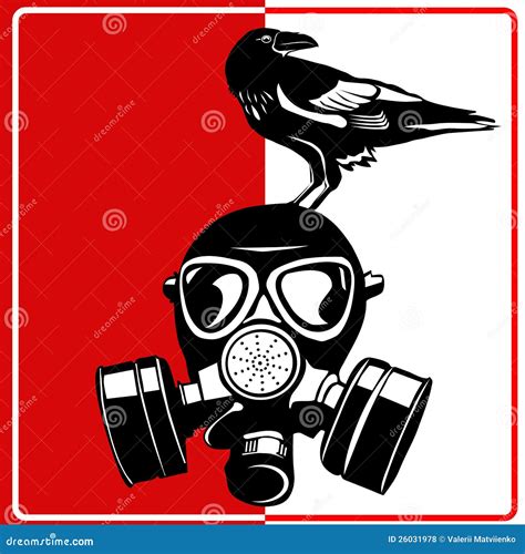 Gas Mask - Industrial Bio Hazard Stock Vector - Illustration of afraid