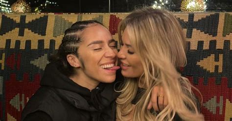 Christine Mcguinness Cuddles Up To Chelcee Grimes On Girls Trip