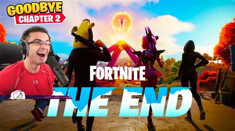 Good Bye Chapter 2 Fortnite Chapter 2 Finale Youtube