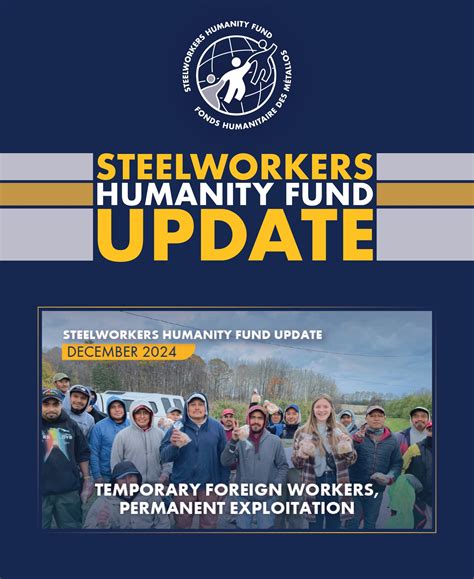 Through USW members’ contributions, SHF is supporting advocacy on