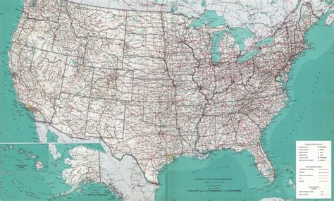 The National Atlas Of The United States Of America 1970 Political