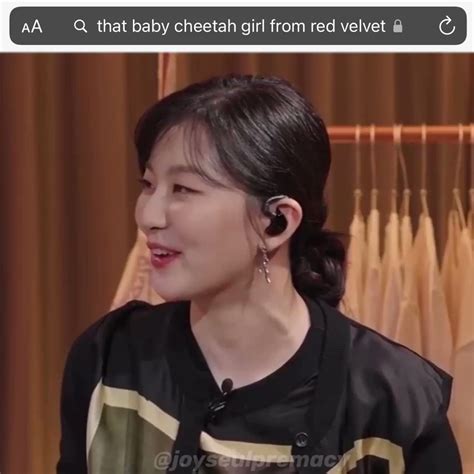 Seulgi Baby Cheetah Compilation Twitter