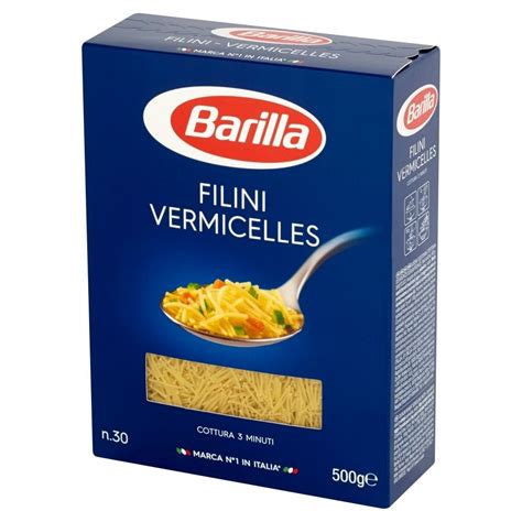 Barilla Makaron Filini Vermicelles 500 g Zakupy online z dostawą do