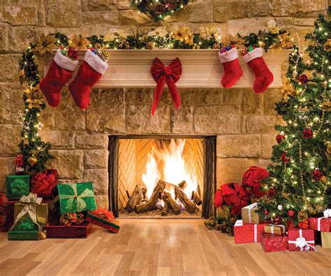 christmas fireplace decoration ideas 9