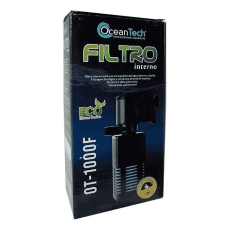 Filtro Interno OT 1000F 650L H 220V Ocean Tech Arca Do Futuro