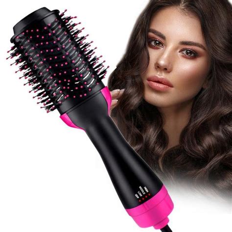 Escova El Trica Profissional Em Seca Alisa Modela Cabelo One Step