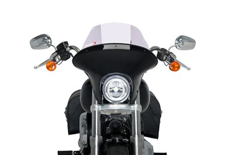 Bulle Puig Batwing Sml Touring Pour Harley Davidson Softail Low Rider