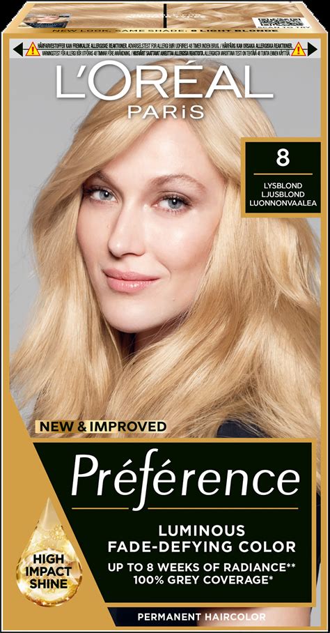 L Or Al Paris Pr F Rence California Light Blonde Luonnonvaalea Kestov Ri Kpl Sokos Verkkokauppa