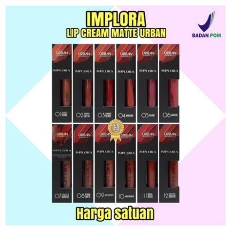 Jual Lip Cream Matte Implora Urban Nude Harga Pcs Dusky Nude Pcs Jakarta Pusat