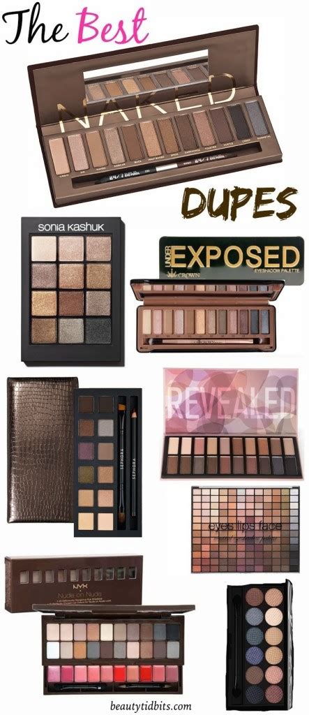 Affordable Dupes For Urban Decay Naked Palette