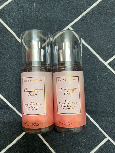 BBW Champagne Toast Mini Body Mist Beauty Personal Care Bath Body Body Care On Carousell