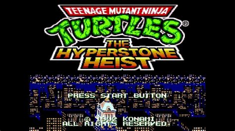 Teenage Mutant Ninja Turtles The Cowabunga Collection The Hyperstone