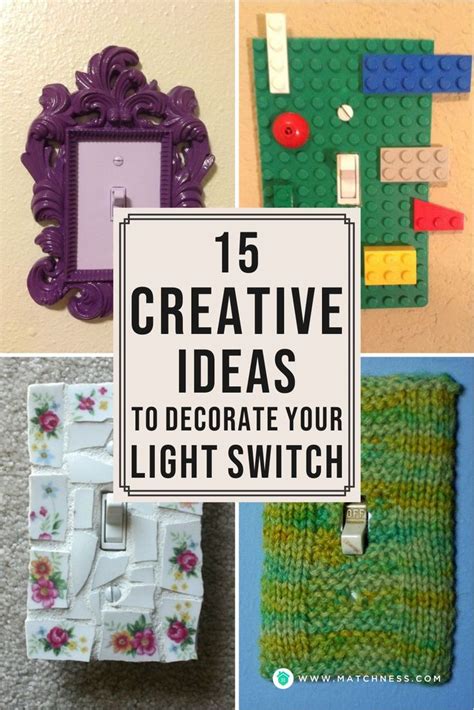 15 Creative Ideas To Decorate Your Light Switch Light Switch Covers Diy