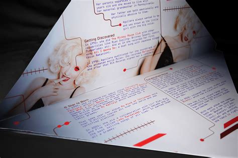 Christina Aguilera: Bionic Tour Book :: Behance