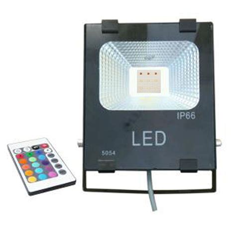 RGB LED Flood Light 100WLI FL 100W RGB Remote LIGHTRON INDUSTRIES PVT