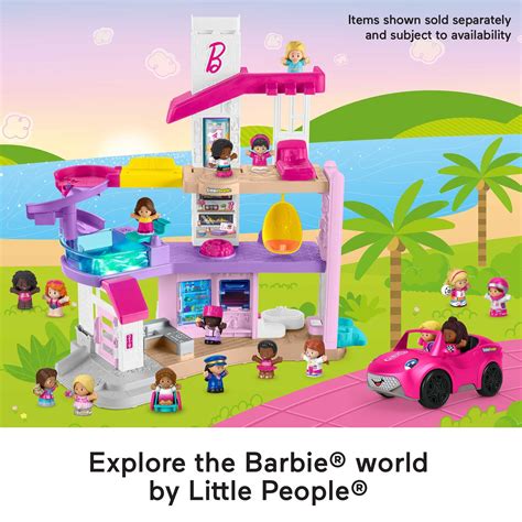 Little People Barbie - Fisher-Price Little People Barbie Little Dreamhouse – Toyworld NZ