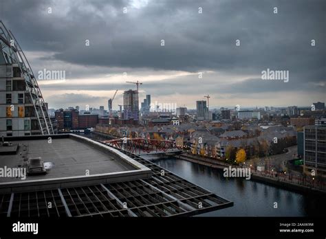 Manchester City Skyline Stock Photo - Alamy