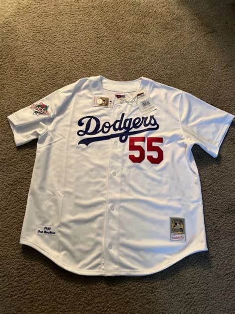 LOS ANGELES LA Dodgers Orel Hershiser Authentic 1988 White Jersey ...