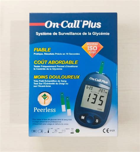 Mmol L Glucometer On Call Plus Blood Glucose Meter For Personal