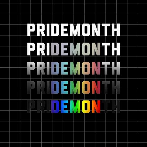 Pride Month Demon Cool Pride Month Demon Lgbt Png Digital Etsy