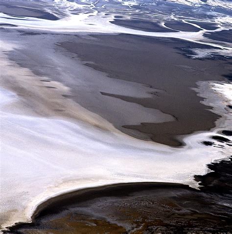 salt flats luminous landscape
