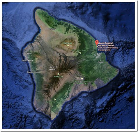 Hawaii Tropical Botanical Garden Map | Fasci Garden