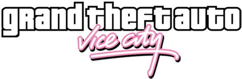 Grand Theft Auto Vice City Logo PNG Images Transparent Free Download