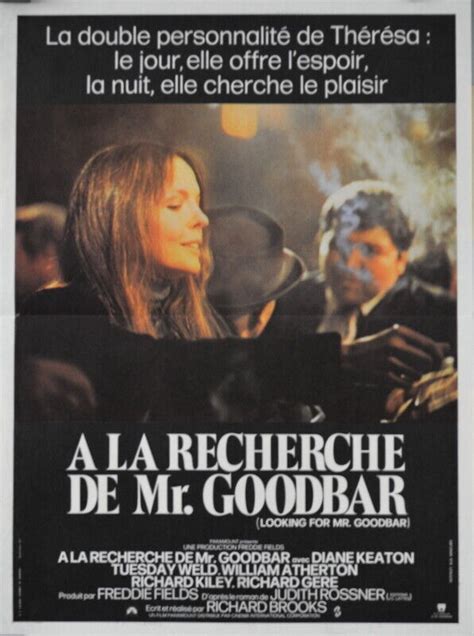 D Keaton R Gere LOOKING FOR Mr GOODBAR Richard Brooks 1977 FRENCH